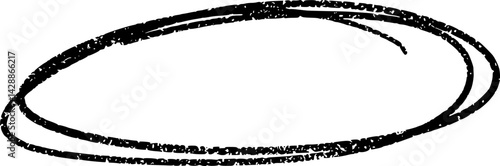 Circle Line Note Mark Accent Underline