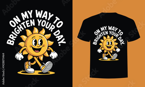 Brighten Your Day Sun T-Shirt: Fun and Positive Vibes