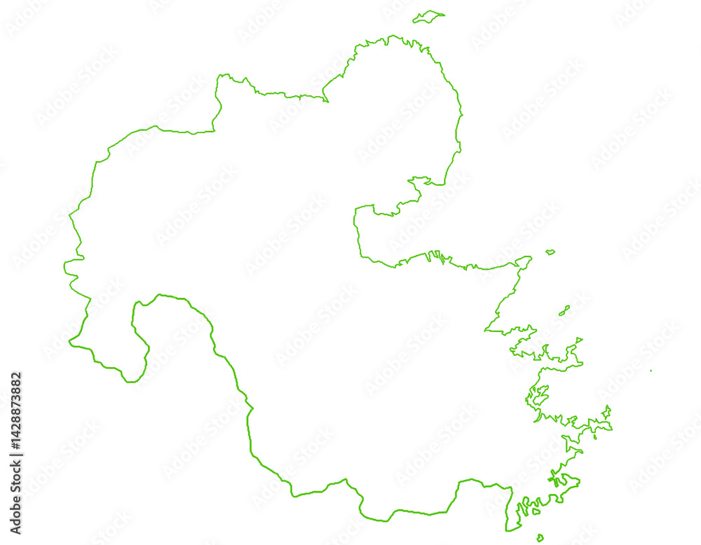 大分県 地図 白 イラスト 大分県 地図 白 イラスト