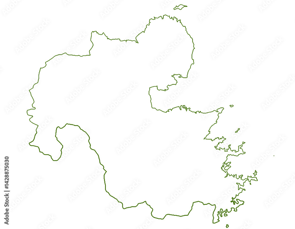 大分県 地図 白 イラスト 大分県 地図 白 イラスト