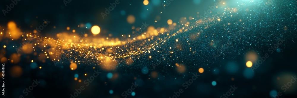 Abstract Sparkling Particles Abstract Sparkling Particles