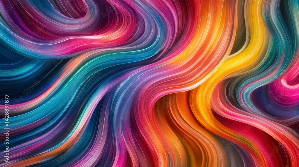 Abstract colorful swirling paint texture background. Abstract colorful swirling paint texture background.