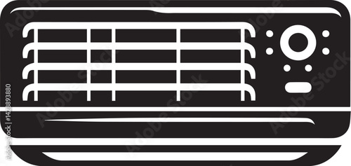 air conditioner vector art