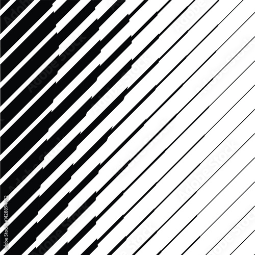 abstract geometric line, shape, asymmetry, seamless pattern design, isolated on white for printing, effect, overlay design