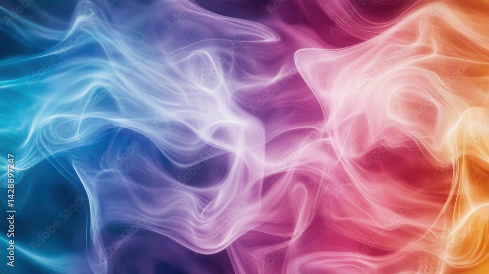 Abstract colorful smoke background. Concept of fantasy, dream, imagination, and creativity. Abstract colorful smoke background. Concept of fantasy, dream, imagination, and creativity.