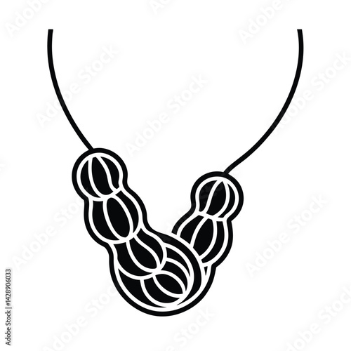 moche peanut necklace