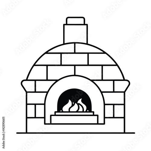 Roman Brick Oven