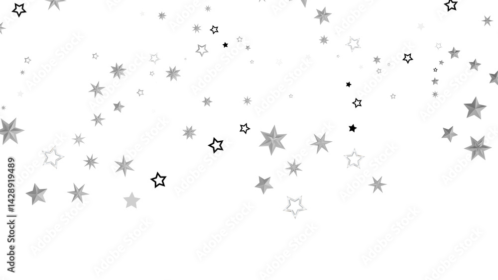 An abstract image featuring white stars scattered against a black background. The stars are arranged in a random pattern, creating a sense of movement and energy. An abstract image featuring white stars scattered against a black background. The stars are arranged in a random pattern, creating a sense of movement and energy.