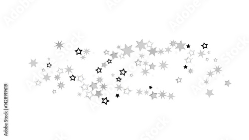 A black background with whi...