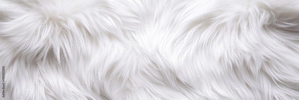 Fototapeta premium furry white background