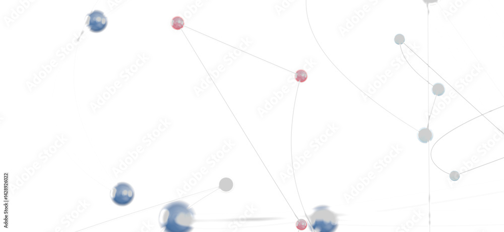 Modern network graphic with nodes and lines. Perfect for tech, business, and communication. Modern network graphic with nodes and lines. Perfect for tech, business, and communication.