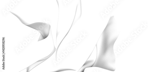 White Fabric Abstract