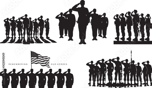 Saluting Soldiers A Patriotic Tribute to Veterans