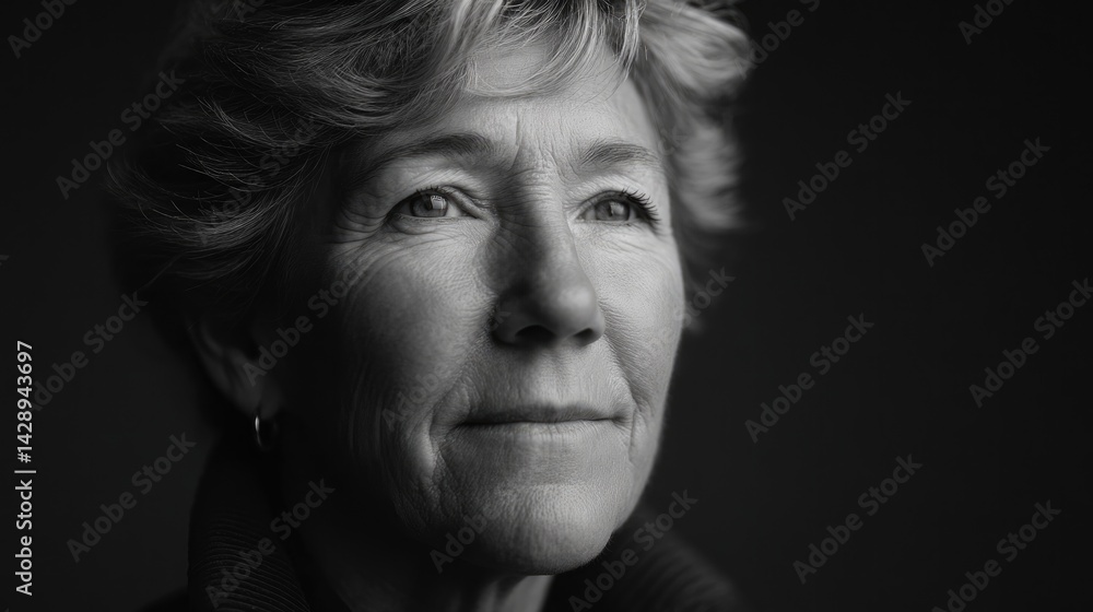 respectful portrait of person any race age or gender against dramatically blurred backdrop respectful portrait of person any race age or gender against dramatically blurred backdrop