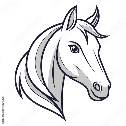 Horse Head Drawing
