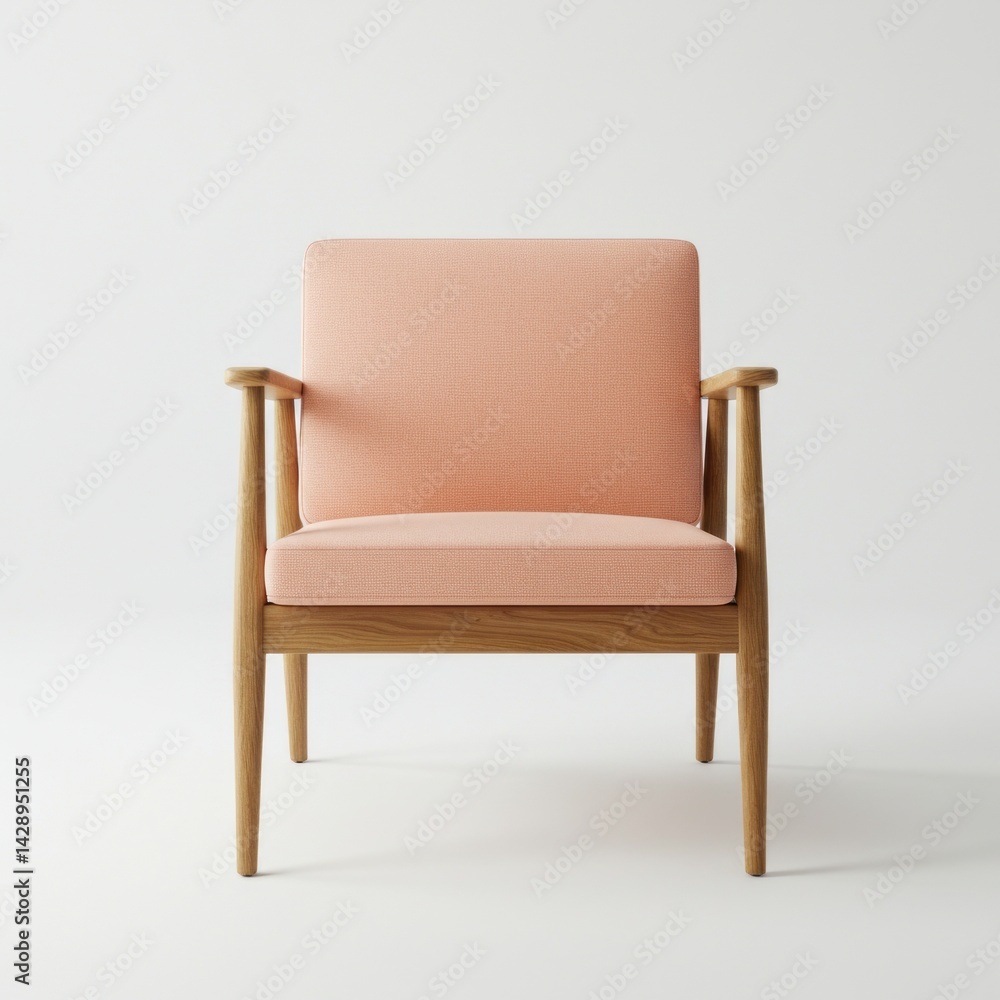 armchair on a white background armchair on a white background