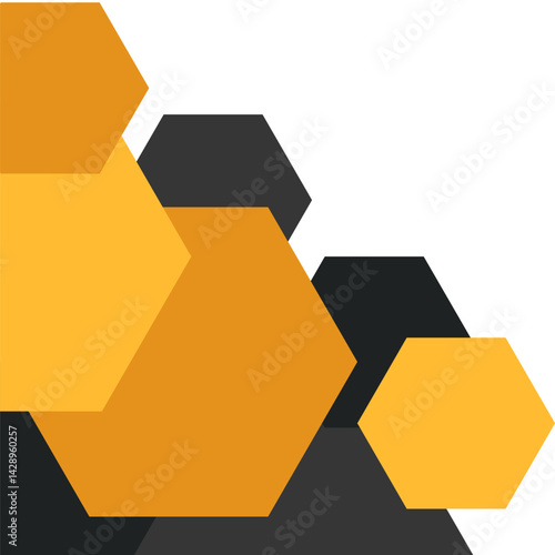 Hexagonal Modern Corner