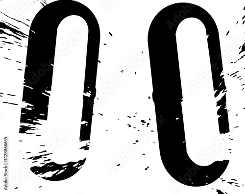 Bold black design with explosive background creates a dynamic visual impact