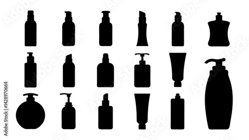 set of bottles