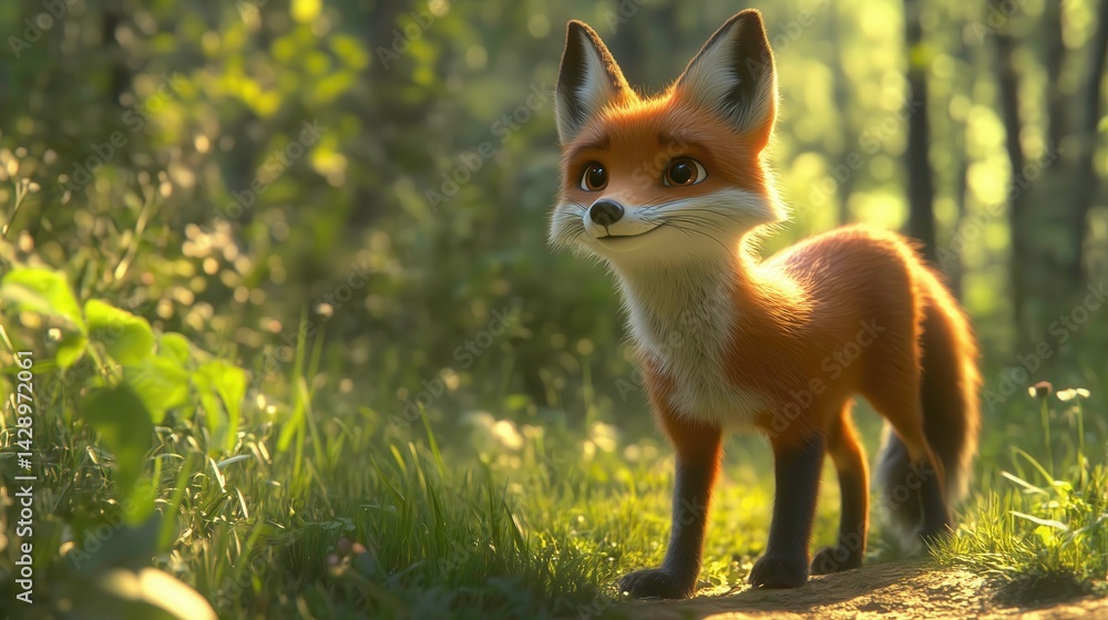 Fototapeta premium Fox