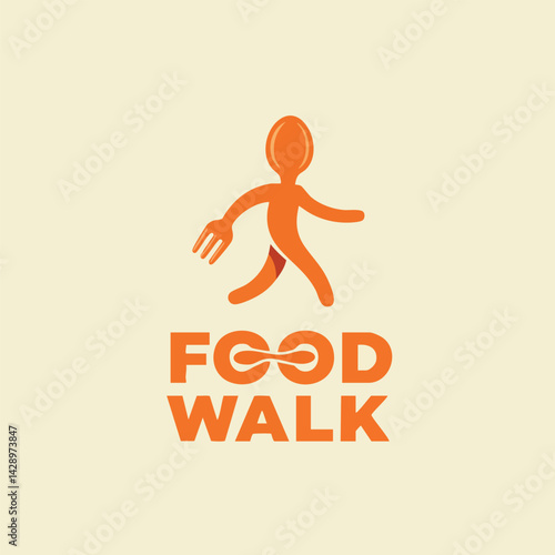 Food Walk Restaurant Logo

