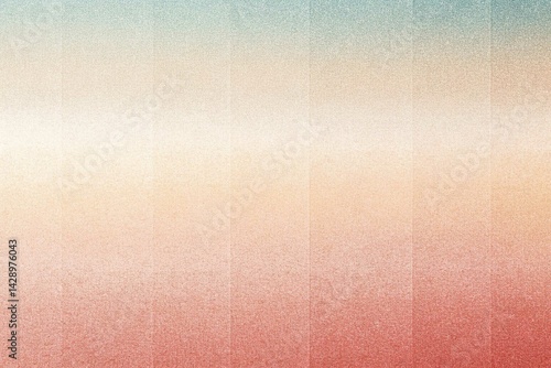 Obraz na płótnie Soft Pink and Peach Gradient Background, noise texture effect, large banner copy space ,abstract noise texture banner w salonie