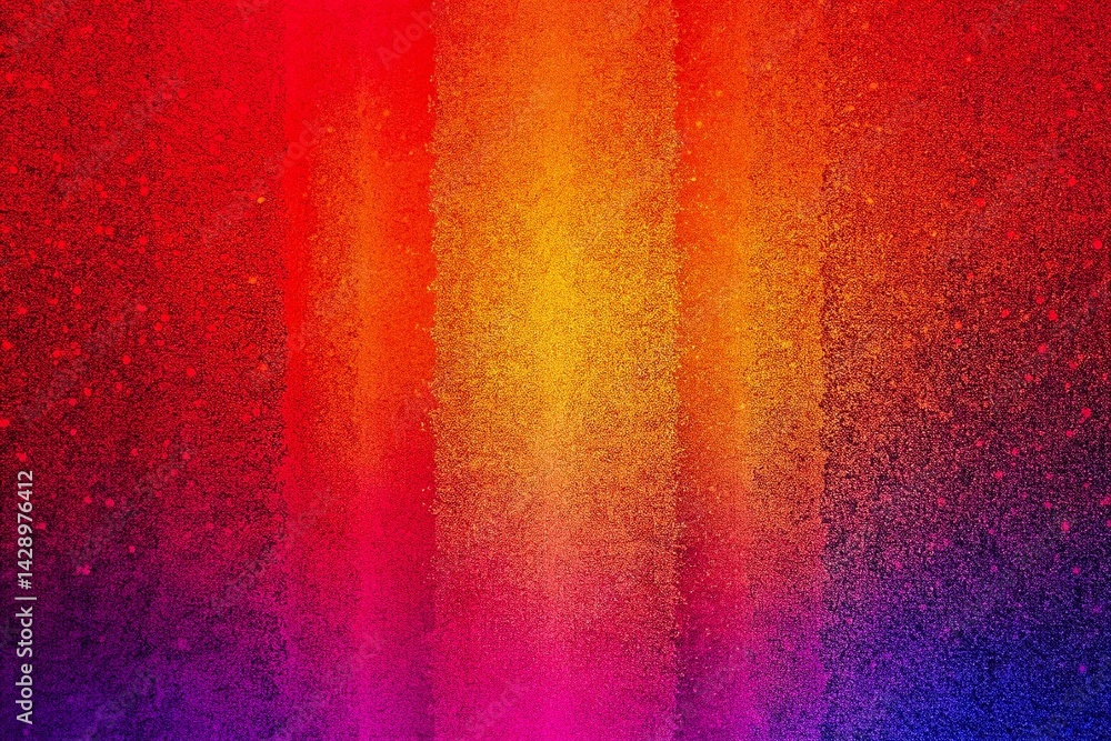 Vibrant Abstract Color Gradient Background, noise texture effect, large banner copy space ,abstract noise texture banner