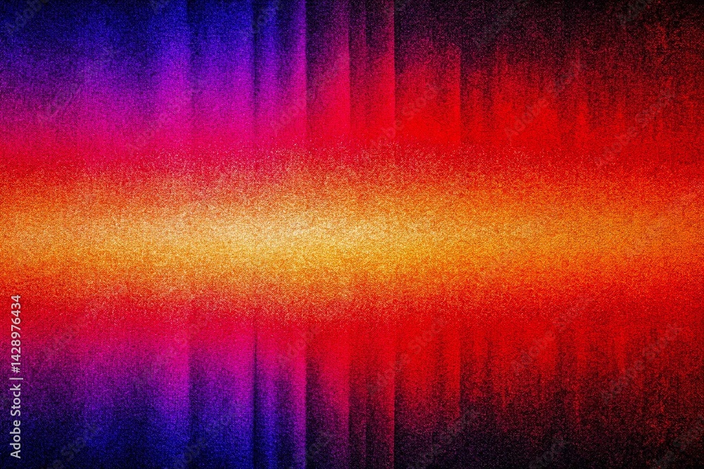 Abstract Colorful Sound Wave Pattern, noise texture effect, large banner copy space ,abstract noise texture banner