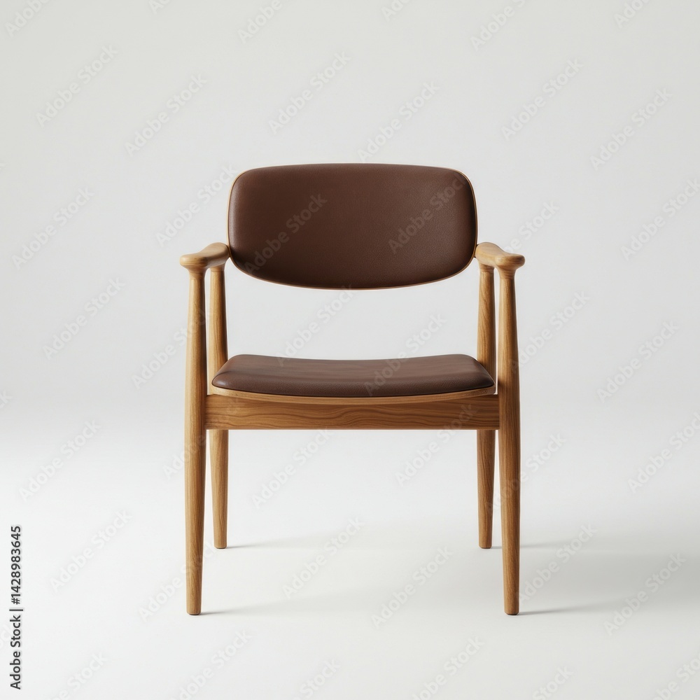 armchair on a white background armchair on a white background