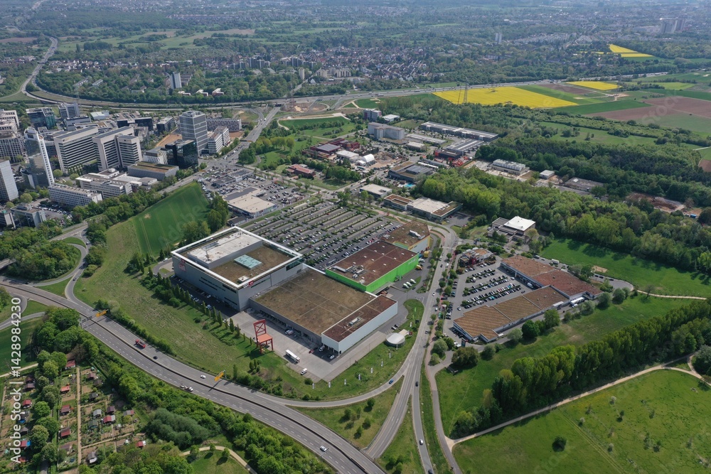 Eschborn Luftbilder | Luftbildaufnahmen von der Stadt Eschborn in Hessen