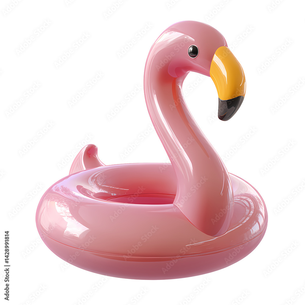 Pink Flamingo Inflatable Pool Float Ring Summer Beach Vacation Pink Flamingo Inflatable Pool Float Ring Summer Beach Vacation
