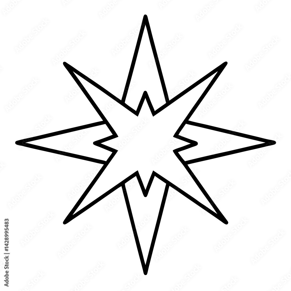 Punk Star Scribble Vector – Grunge Rock Style Graphic for Posters, Tees & Stickers Punk Star Scribble Vector – Grunge Rock Style Graphic for Posters, Tees & Stickers