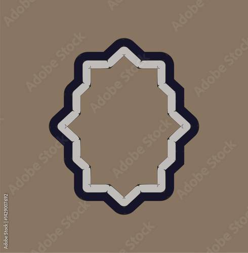 Tazhib Eslimi Art Iranian Text Box Floral