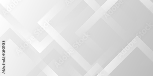 Modern white vector abstract graphic design Banner Pattern background web template. White Grey Line Cut Paper Abstract bg .Suit for business, corporate, institution, party, festive, seminar, and talks
