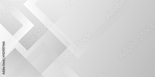 Modern white vector abstract graphic design Banner Pattern background web template. White Grey Line Cut Paper Abstract bg .Suit for business, corporate, institution, party, festive, seminar, and talks