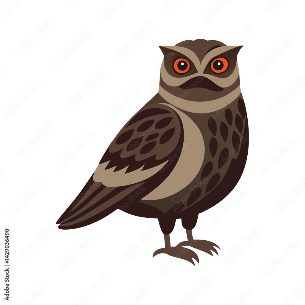 Obraz premium owl on a branch