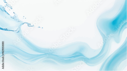 fond abstrait. Trendy summer nature banner. Liquid Style Colorful Pastel Abstract Background with Elements Vector.