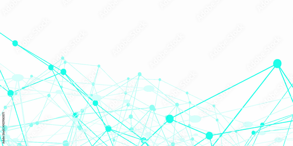 Abstract connecting dots and lines with geometric background. Geometric plexus structure cybernetic concept. Internet connection network high digital technology with connecting points and lines. Abstract connecting dots and lines with geometric background. Geometric plexus structure cybernetic concept. Internet connection network high digital technology with connecting points and lines.