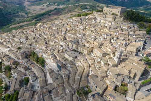 Panorama di Sant'agata di puglia, gargano