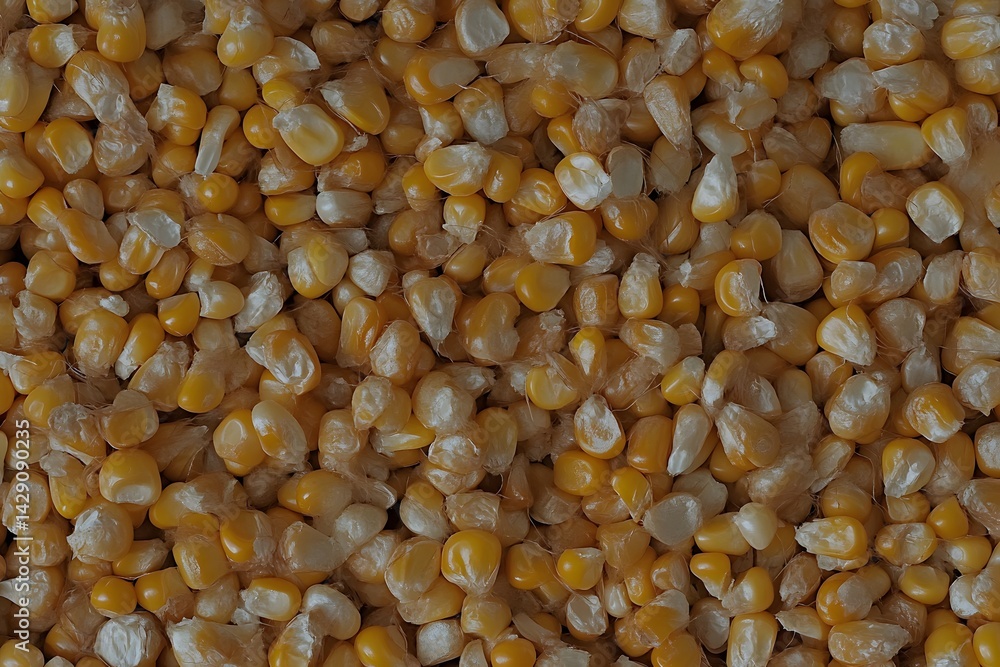 High-Resolution Image of Dried Corn Kernels High-Resolution Image of Dried Corn Kernels