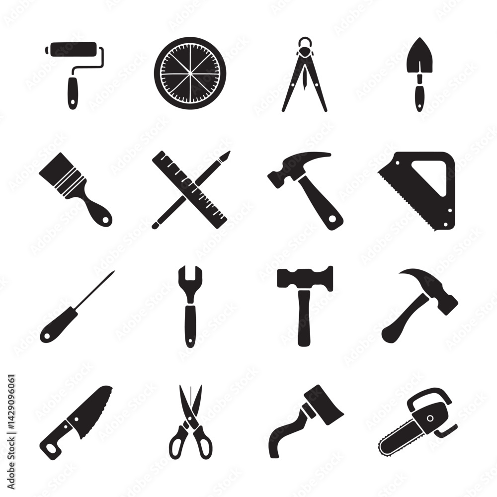 Construction toolkit symbols Construction toolkit symbols
