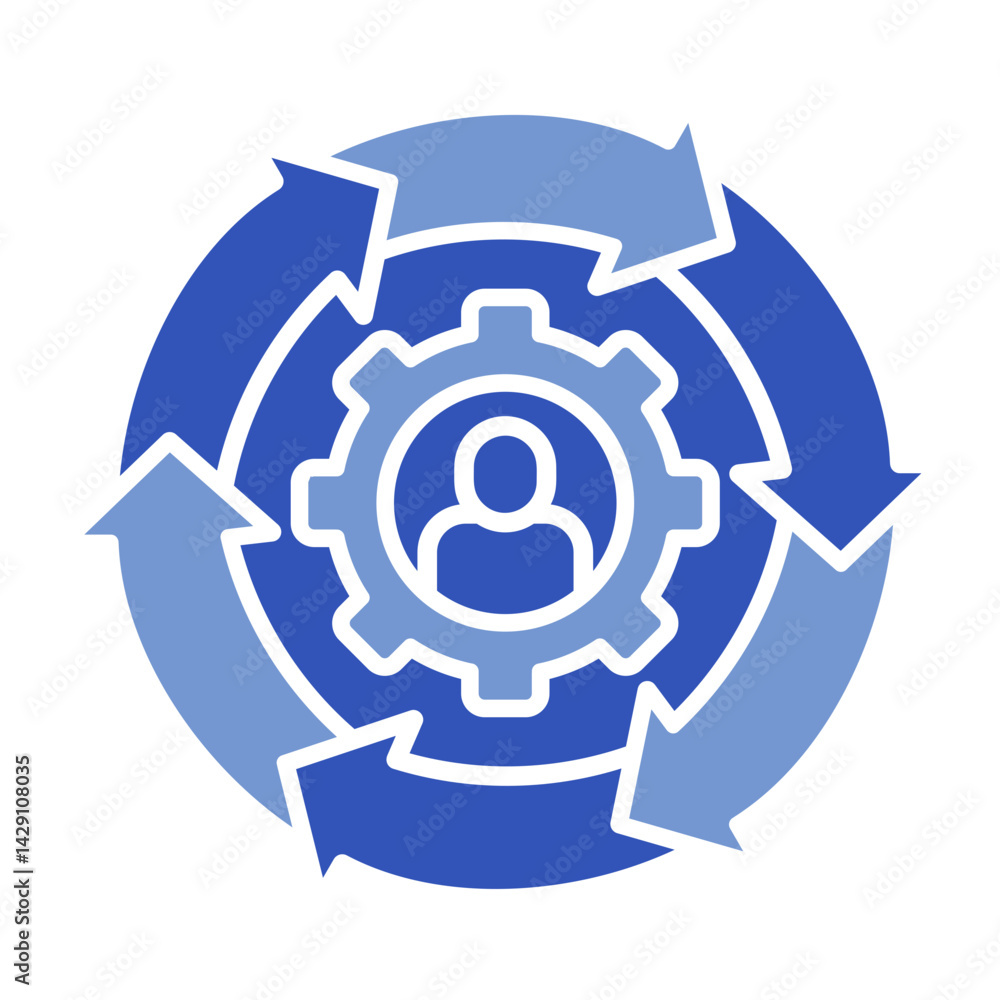 Change Management Icon Element For Design Change Management Icon Element For Design