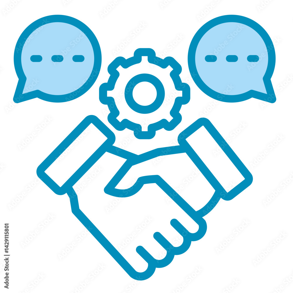 Negotiation Skills Icon Element For Design Negotiation Skills Icon Element For Design