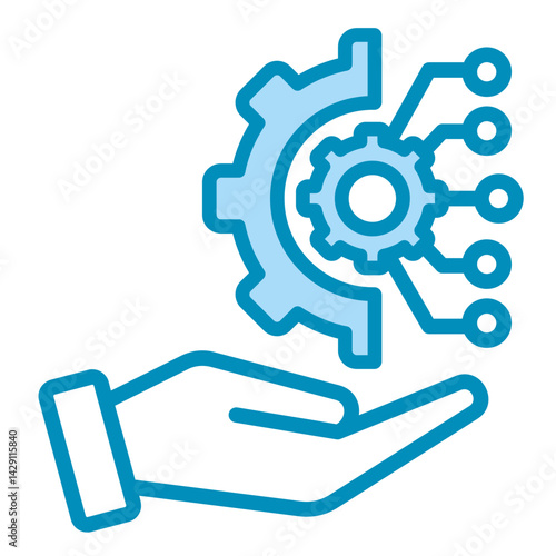 Business Transformation  Icon Element For Design	
