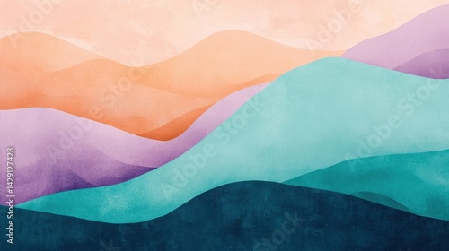Gently Fused Tri-Color Fade