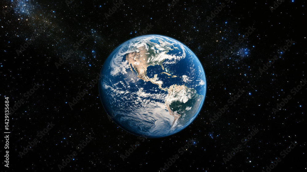 Earth illuminated by sunrise from space, offering a majestic view with themes of environmental care and planetary beauty Earth illuminated by sunrise from space, offering a majestic view with themes of environmental care and planetary beauty