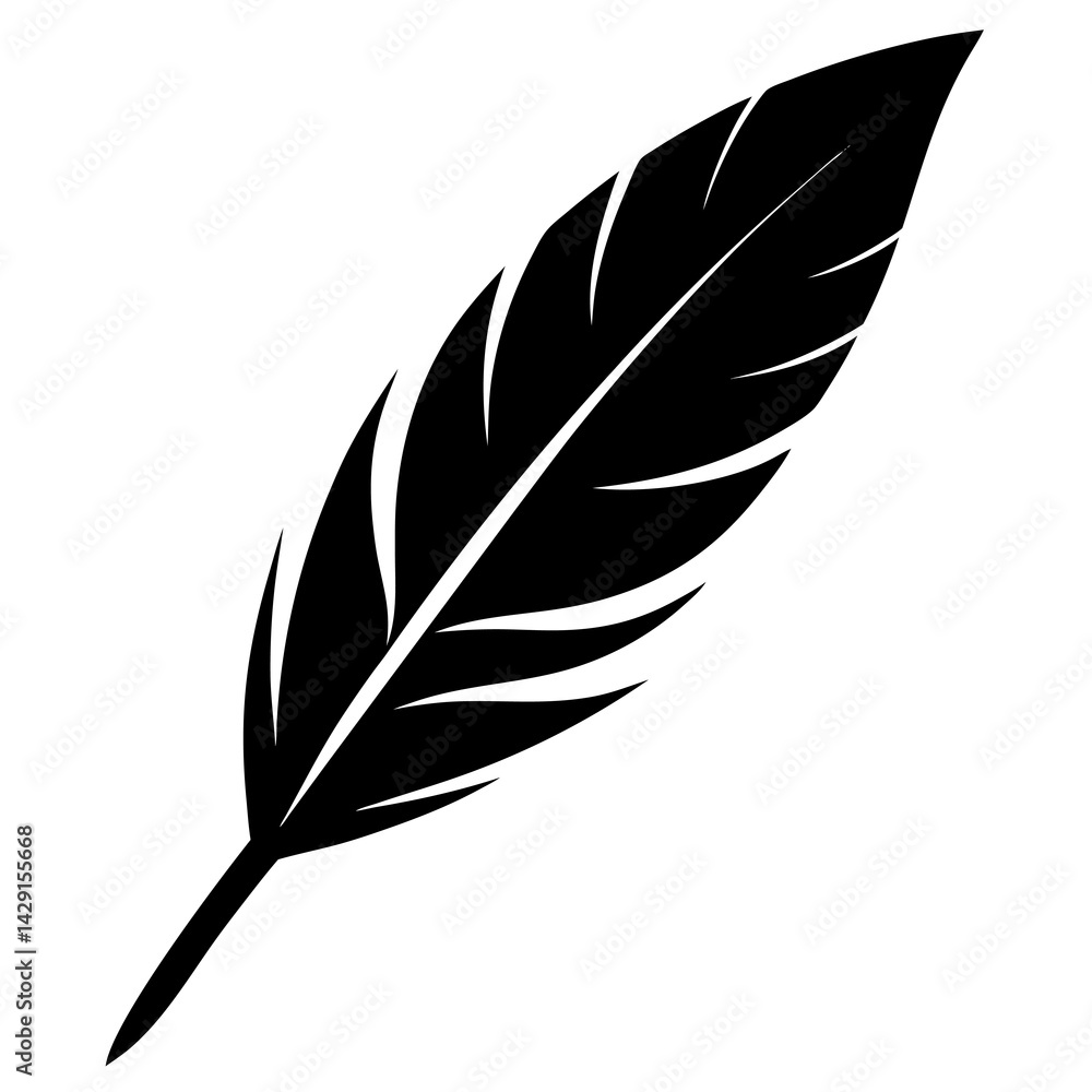feather vector icon white background feather vector icon white background