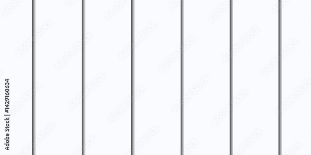 Fototapeta premium White wood texture background. Vertical lines. of boards.