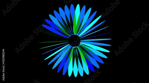 abstract colorful fractal background