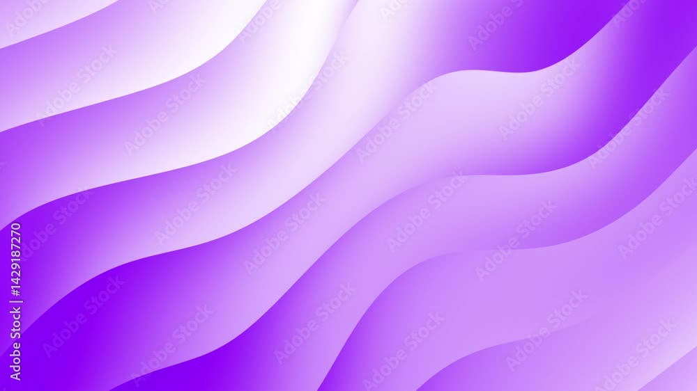 Animación abstracta de ondas y curvas en movimiento suave y fluido, con un gradiente colorido y una estética minimalista, moderna y premium.